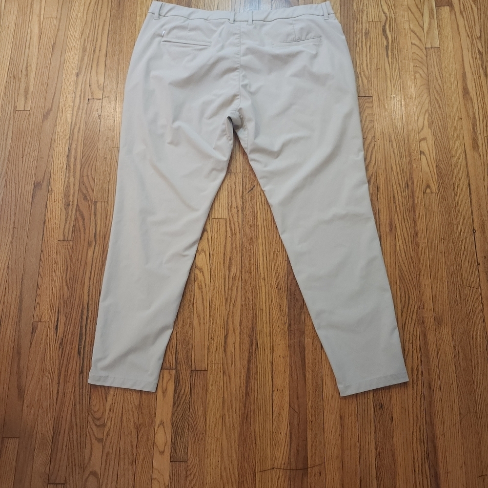 Primo Mens Golf Pants Size 40 × 30 Performance Tan - Picture 4 of 6